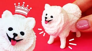 САМЫЙ МАЛЕНЬКИЙ ШПИЦ ? СОБАКА для КУКОЛ ? Как слепить! FIMO DIY ? Анна Оськина