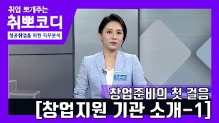 [취뽀코디 191002] 창업 준비의 첫 걸음 '창업 지원 기관 소개' / 강은하 취업컨설턴트