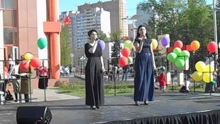 9 мая 2015. Концерт посвященный дню победы. Город Реутов. Алия Еникеева.