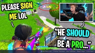 This kid is the most UNDERRATED Fortnite player ever... (he should be a PRO PLAYER!)