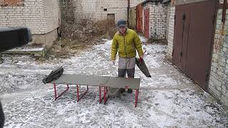 Лучшая раскладушка для зимних рыбаков и не только