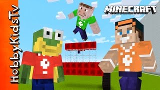 HobbyKids Have a Minecraft HobbyBuild Challenge! Who Builds the Best Item?