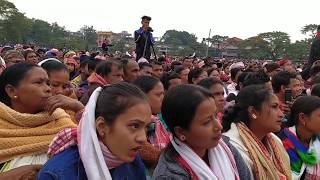 ৰণশিঙা ধেমাজিত আজি মহেন্দ্ৰ হাজৰিকা Mahendra Hazarika in Dhemaji CAA  Protest