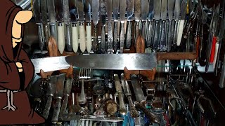 Коллекция ножей СССР с фиксированным клинком.
