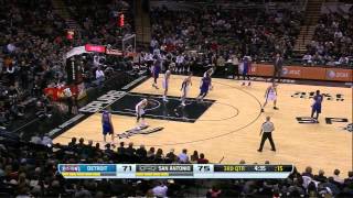 Marco Belinelli vs Detroit Pistons / Feb. 26th, 2014