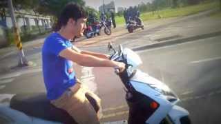 Yamaha Smax 155cc VS Kymco Racing 180cc and CPI 250cc