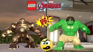 LEGO Avengers (Vingadores) Mercador de Ferro VS Hulk  (Batalha de Heróis ) #10