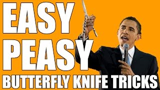 Butterfly Knife Tricks for Beginners #6 (Backhand Twirl)