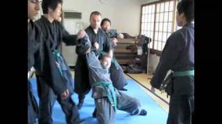 京都 武道 古武道 戸隠流 忍術 忍法 体術レッスン Budo Taijutsu / Ninpo / Ninjutsu in Kyoto Japan