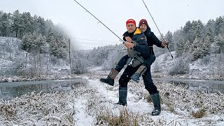 Рыболовный поход с сыном - первая рыбалка 2020 | Константин Андропов | Рыбалка с сыном