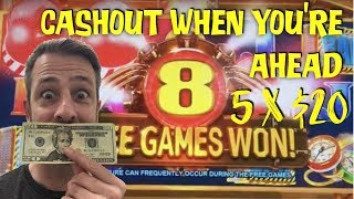 SLOT MACHINE CASHOUT STRATEGY 5 x $20 ✧ TOTAL MELTDOWN ✧ BULLION FACTORY AND MORE!!