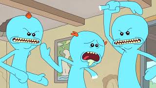 Mr.  Meeseeks fight - Rick and morty