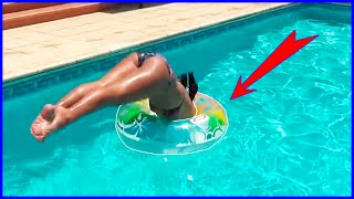 НЫРЯТЬ ЩУЧКОЙ В ВОДУ ОЧЕНЬ ЛЕГКО! СМОТРИ ВИДЕО КАК НАУЧИТЬСЯ ПРЫГАТЬ РЫБКОЙ БЫСТРО, Я ТАК НАУЧИЛАСЬ!