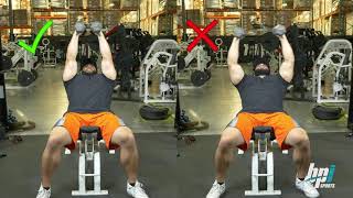 Chest Workout at Gym Knowing Wrong & Right Posture | BPI Sports Training