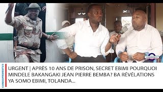 URGENT | APRÈS 10 ANS DE PRISON, SECRET EBIMI POURQUOI MINDELE BAKANGAKI JEAN PIERRE BEMBA?