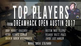 DreamHack Open Austin 2017 - Top players