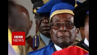 Zimbabwe crisis: Mugabe makes first public appearance - BBC News