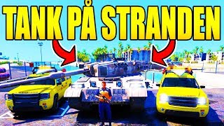 KYSTVAGT - TANK PÅ STRANDEN - GTA V LSPD:FR - DANSK POLITI [#75]