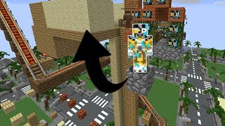 MINECRAFT: PARKOUR TROLL EN UNA CASA DEL SERVIDOR