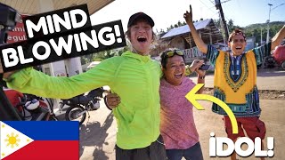 Filipino SURPRISED FIGHTER BOYS In Masbate SPEAKING ICELANDIC! (Finn Snow's Idol)