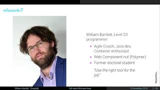 William BARTLETT - TREEPTIK : Full-stack Microservices
