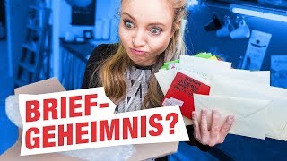 Hannah öffnet fremde Post