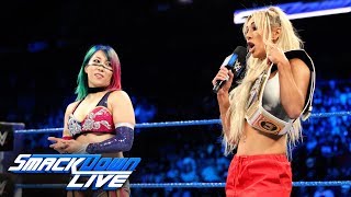 Carmella "unmasks" Asuka: SmackDown LIVE, June 5, 2018