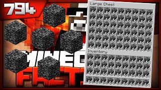 Minecraft FACTIONS Server Lets Play - THIS MUCH BEDROCK = UNRAIDABLE - Ep. 794 ( Minecraft Faction )