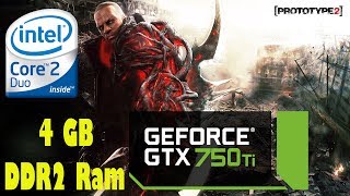 Prototype 2 - Core 2 Duo @2.93 Ghz + 4GB DDR2 Ram + GTX 750Ti + MAX Settings