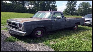 MY FIRST GEN DODGE RAM - TIME TO FIX IT UP!