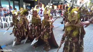 Desfile Infantil Moros y Cristianos Dénia 2018: Filà Templaris