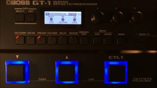 BOSS GT-1 Guitar Effects Processor
