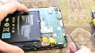 Планшет Lenovo не включается не заряжается