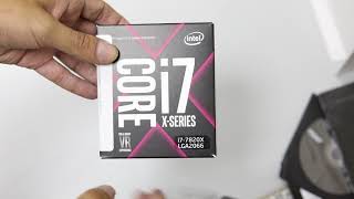 Installing Core i7 7820x on MSI RAIDER X299  No commentary