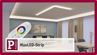 Indirect, glare-free LED lighting with MaxLED Strips