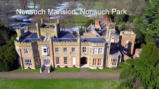 Xiaomi Mi 4K Drone view of Nonsuch Mansion