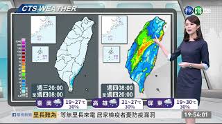 明鋒面報到 全台轉有雨 | 華視新聞 20200212