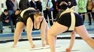 Woman Sumo 2018 world cup best moment