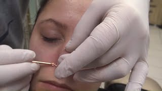 ASMR TURKISH BARBER=female skin care=NECK CRACK=face,back,head,sleep massage=hot towel, facial steam