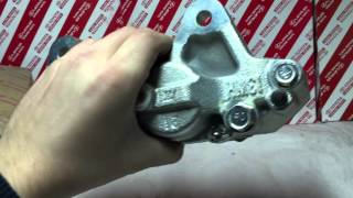 47730-60261 47730-60130 Суппорт тормозной передний правый Toyota Prado 120 Lexus GX 470 оригинал