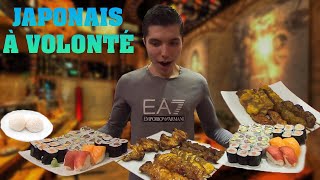 JE TESTE UN RESTAURANT JAPONAIS À  VOLONTÉ