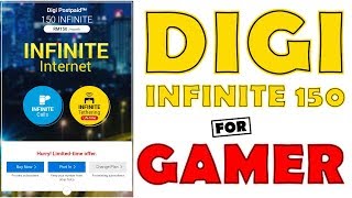 Digi Infinite 150 Untuk Gaming,Youtube,Movie dan Download