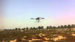 quadcopter U8 29" props flight 2