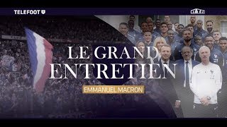 Evénement - Macron : "L'Equipe de France a toute ma confiance"