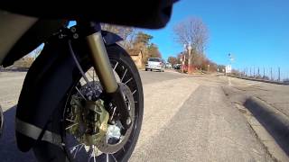 Erste Fahrt mit der BMW R1200GS Adventure "90 Jahre Edition"
