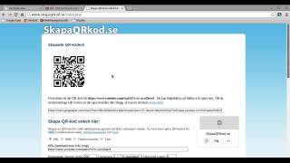 Skapa egna QR-koder