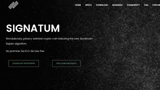 SIGNATUM - THE MOST PROFITABLE GPU MINEABLE COIN | $900 PER WEEK WITH 450MHS