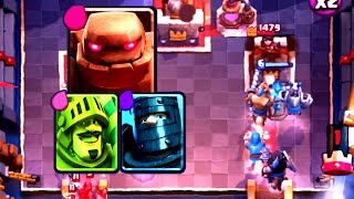Голем + два принца решительная колода для 4к кубчей! Clash Royale