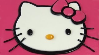 Hello Kitty cake / Dort Kitty návod