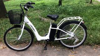Bán xe đạp điện trợ lực tay ga hàng Nhật bãi cũ giá rẻ Tp HCM – Mã: X21